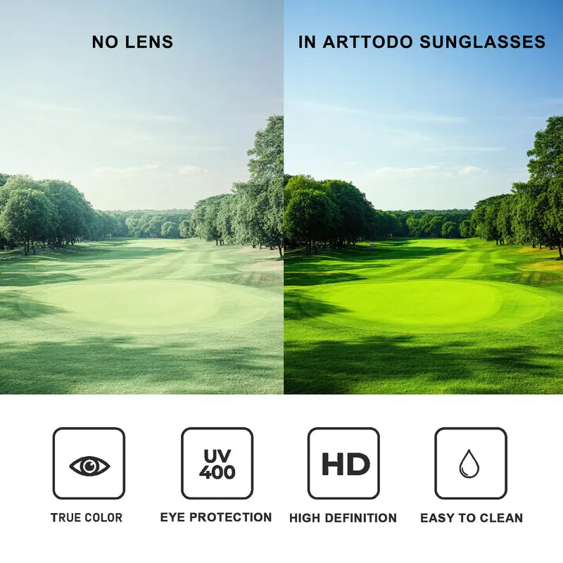 Polarized Golf Sunglasses with UV Protection