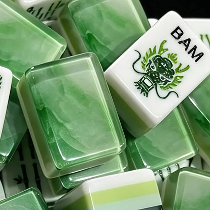 Luxury Mint Jade American Mahjong Set