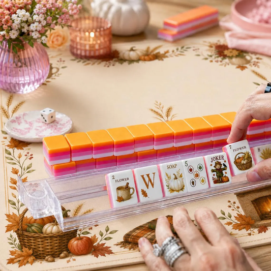 Luxury Thanksgiving Harvest American Mahjong Set