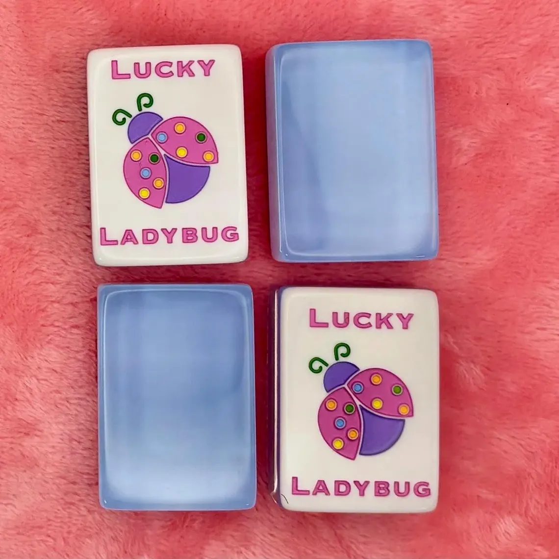 Luxury Bluebell Garden American Mahjong Set