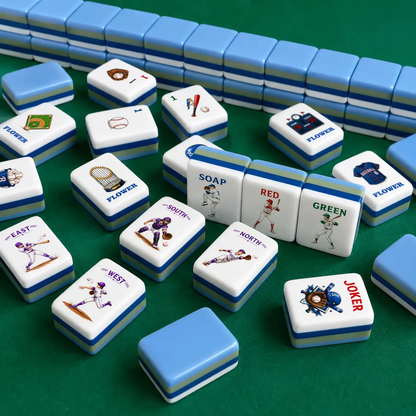 Luxury Baseball American Mahjong Set