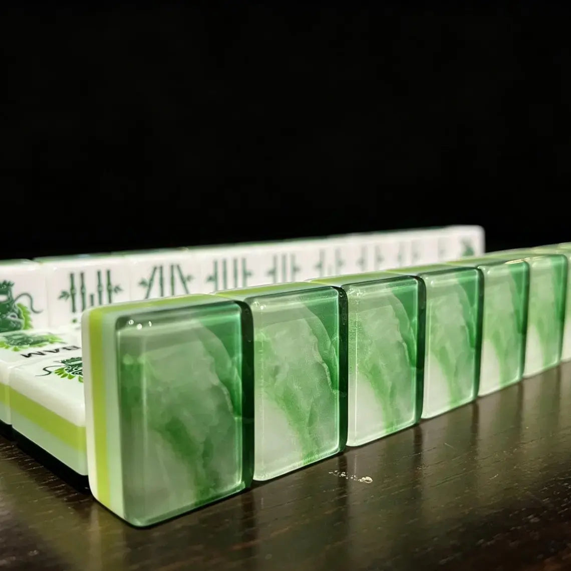 Luxury Mint Jade American Mahjong Set