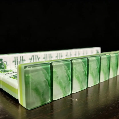 Luxury Mint Jade American Mahjong Set