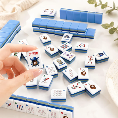 Luxury Baseball American Mahjong Set