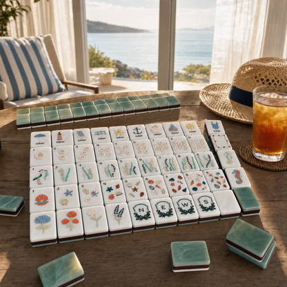 Luxury East Coast Beach Theme Mahjong Sea Life