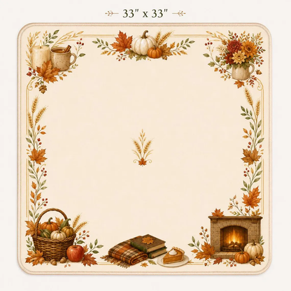 Luxury Thanksgiving Harvest American Mahjong Set