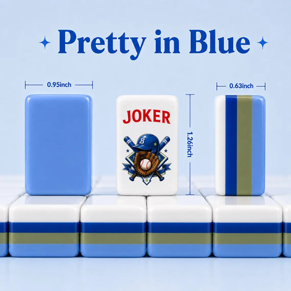 Luxury Baseball American Mahjong Set
