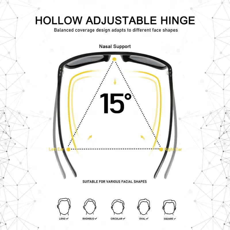 Polarized Golf Sunglasses with UV Protection