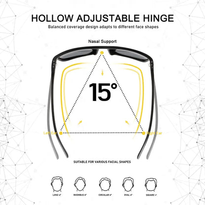 Polarized Golf Sunglasses with UV Protection